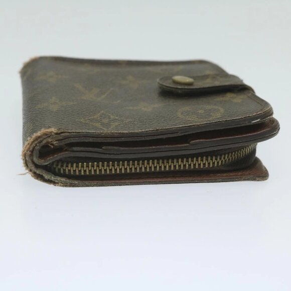 LOUIS VUITTON Monogram Compact Zip Wallet M61667 LV Auth 63160 - Picture 5 of 15